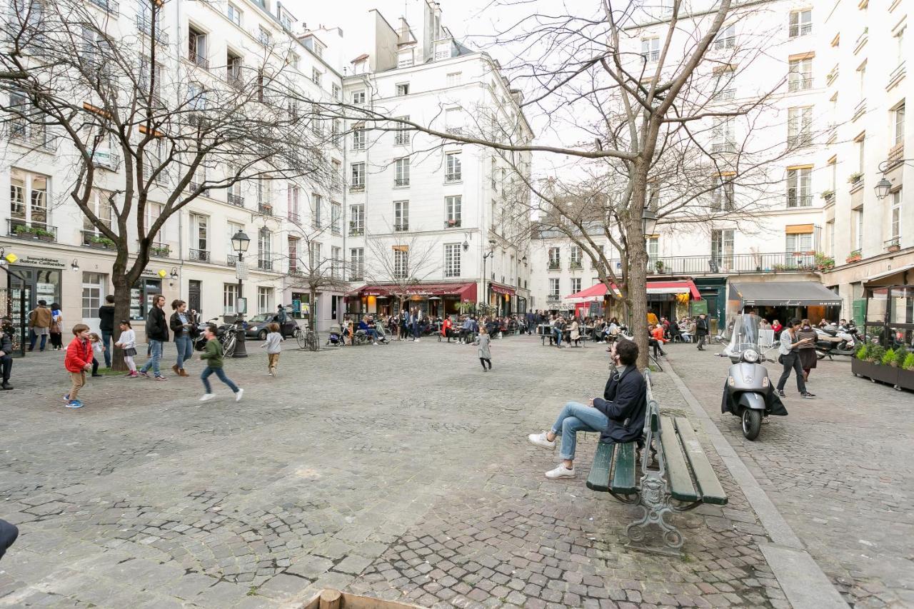 Le Marais Place Sainte Catherine With Ac París Exterior foto
